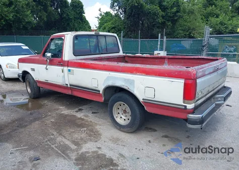 1988 Ford F150 z USA, uszkodzony, nr VIN 1FTDF15N3JNA78819
